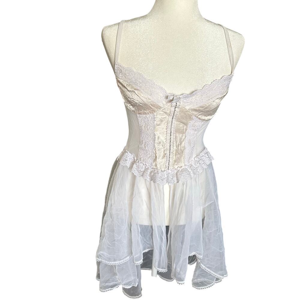 Vintage Nani flower lingerie dress sz m